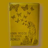 Journal Your Voice is Your Power Vegan Journal